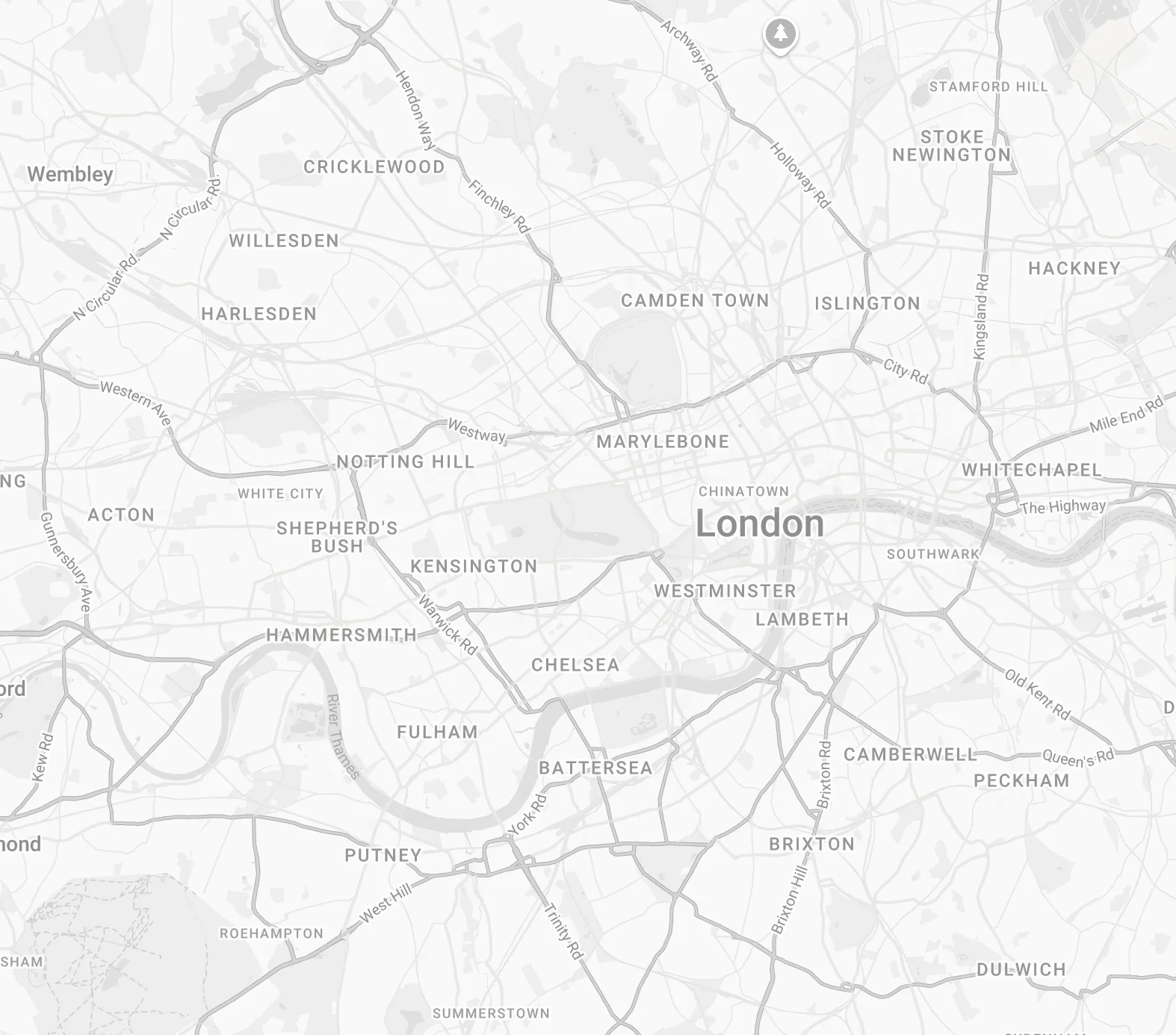 Map of London